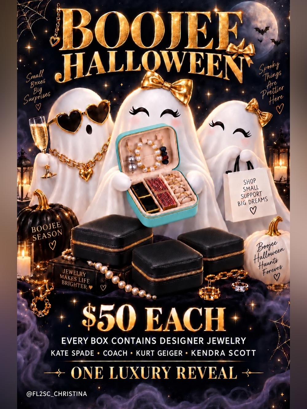 Boojee Halloween Jewelry Event October 10th